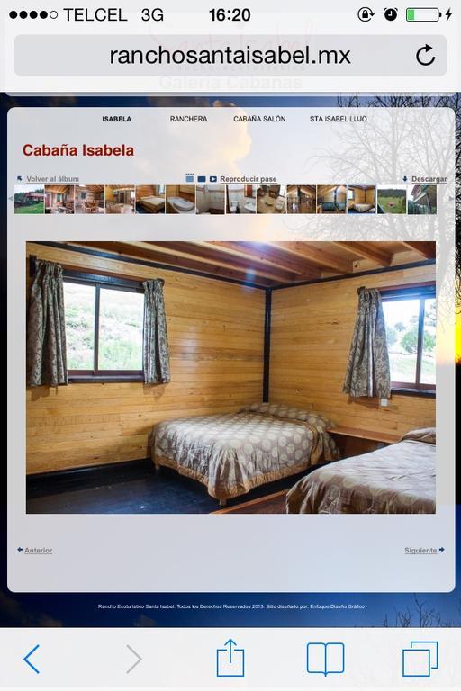 הוילה Refugio Cabanas Santa Isabel מראה חיצוני תמונה