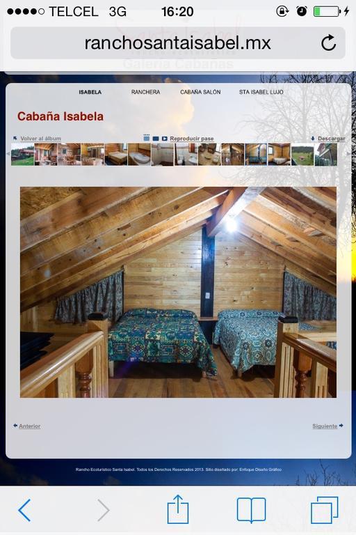 הוילה Refugio Cabanas Santa Isabel מראה חיצוני תמונה